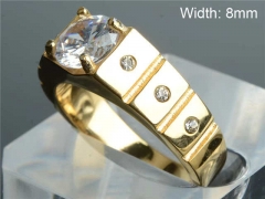 HY Wholesale Rings Jewelry 316L Stainless Steel Rings-HY0146R0850