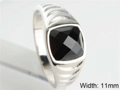 HY Wholesale Rings Jewelry 316L Stainless Steel Rings-HY0146R0539