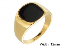 HY Wholesale Rings Jewelry 316L Stainless Steel Rings-HY0146R0510