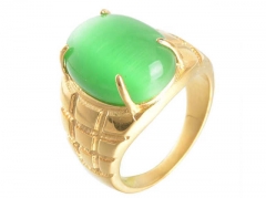 HY Wholesale Rings Jewelry 316L Stainless Steel Rings-HY0146R0810