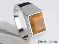 HY Wholesale Rings Jewelry 316L Stainless Steel Rings-HY0146R0301