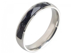 HY Wholesale Rings Jewelry 316L Stainless Steel Rings-HY0146R0804