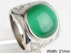 HY Wholesale Rings Jewelry 316L Stainless Steel Rings-HY0146R0471