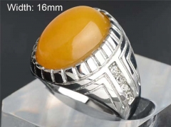 HY Wholesale Rings Jewelry 316L Stainless Steel Rings-HY0146R0670