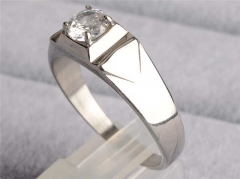 HY Wholesale Rings Jewelry 316L Stainless Steel Rings-HY0146R0311