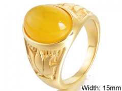 HY Wholesale Rings Jewelry 316L Stainless Steel Rings-HY0146R0662