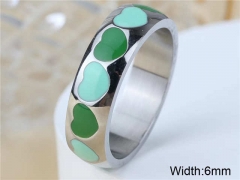 HY Wholesale Rings Jewelry 316L Stainless Steel Rings-HY0146R0025