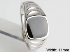 HY Wholesale Rings Jewelry 316L Stainless Steel Rings-HY0146R0541