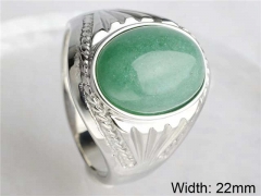 HY Wholesale Rings Jewelry 316L Stainless Steel Rings-HY0146R0371