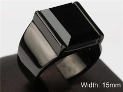 HY Wholesale Rings Jewelry 316L Stainless Steel Rings-HY0146R0344