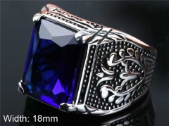 HY Wholesale Rings Jewelry 316L Stainless Steel Rings-HY0146R0725