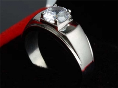 HY Wholesale Rings Jewelry 316L Stainless Steel Rings-HY0146R0306