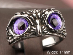 HY Wholesale Rings Jewelry 316L Stainless Steel Rings-HY0146R0671