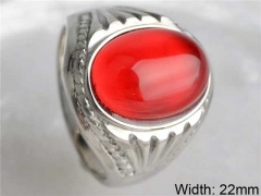 HY Wholesale Rings Jewelry 316L Stainless Steel Rings-HY0146R0370