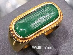 HY Wholesale Rings Jewelry 316L Stainless Steel Rings-HY0146R0367