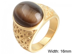 HY Wholesale Rings Jewelry 316L Stainless Steel Rings-HY0146R0207