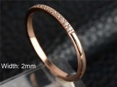 HY Wholesale Rings Jewelry 316L Stainless Steel Rings-HY0146R0041