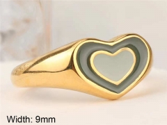 HY Wholesale Rings Jewelry 316L Stainless Steel Rings-HY0146R0113