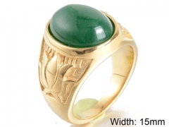 HY Wholesale Rings Jewelry 316L Stainless Steel Rings-HY0146R0663