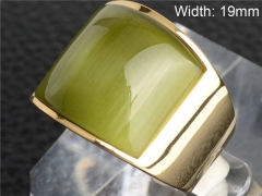 HY Wholesale Rings Jewelry 316L Stainless Steel Rings-HY0146R0455