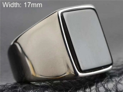 HY Wholesale Rings Jewelry 316L Stainless Steel Rings-HY0146R0840