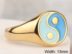 HY Wholesale Rings Jewelry 316L Stainless Steel Rings-HY0146R0100