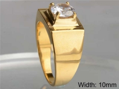 HY Wholesale Rings Jewelry 316L Stainless Steel Rings-HY0146R0260