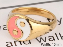 HY Wholesale Rings Jewelry 316L Stainless Steel Rings-HY0146R0098