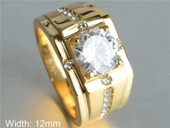 HY Wholesale Rings Jewelry 316L Stainless Steel Rings-HY0146R0244