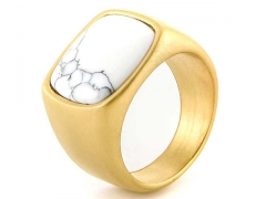 HY Wholesale Rings Jewelry 316L Stainless Steel Rings-HY0108R0028
