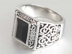 HY Wholesale Rings Jewelry 316L Stainless Steel Rings-HY0146R0483