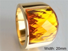 HY Wholesale Rings Jewelry 316L Stainless Steel Rings-HY0146R0711