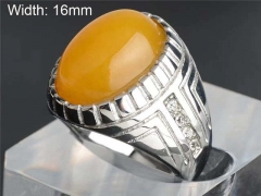 HY Wholesale Rings Jewelry 316L Stainless Steel Rings-HY0146R0668