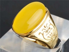 HY Wholesale Rings Jewelry 316L Stainless Steel Rings-HY0146R0609