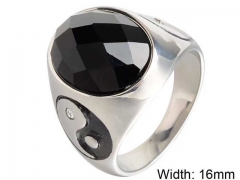 HY Wholesale Rings Jewelry 316L Stainless Steel Rings-HY0146R0583