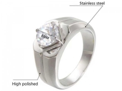 HY Wholesale Rings Jewelry 316L Stainless Steel Rings-HY0146R0865