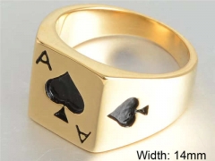 HY Wholesale Rings Jewelry 316L Stainless Steel Rings-HY0146R0193