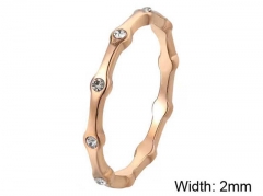 HY Wholesale Rings Jewelry 316L Stainless Steel Rings-HY0146R0007