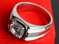 HY Wholesale Rings Jewelry 316L Stainless Steel Rings-HY0146R0477