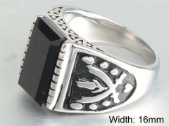 HY Wholesale Rings Jewelry 316L Stainless Steel Rings-HY0146R0563