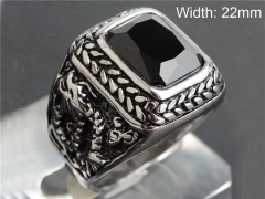 HY Wholesale Rings Jewelry 316L Stainless Steel Rings-HY0146R0692