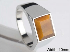 HY Wholesale Rings Jewelry 316L Stainless Steel Rings-HY0146R0883