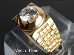 HY Wholesale Rings Jewelry 316L Stainless Steel Rings-HY0146R0270