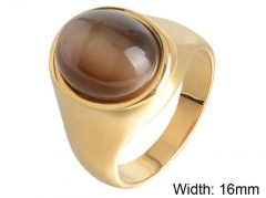 HY Wholesale Rings Jewelry 316L Stainless Steel Rings-HY0146R0489