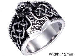 HY Wholesale Rings Jewelry 316L Stainless Steel Rings-HY0146R0061