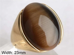 HY Wholesale Rings Jewelry 316L Stainless Steel Rings-HY0146R0718