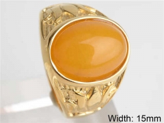 HY Wholesale Rings Jewelry 316L Stainless Steel Rings-HY0146R0404