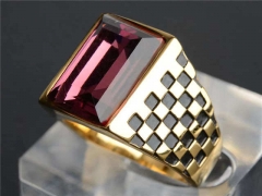 HY Wholesale Rings Jewelry 316L Stainless Steel Rings-HY0146R0744