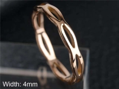 HY Wholesale Rings Jewelry 316L Stainless Steel Rings-HY0146R0581