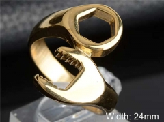HY Wholesale Rings Jewelry 316L Stainless Steel Rings-HY0146R0543